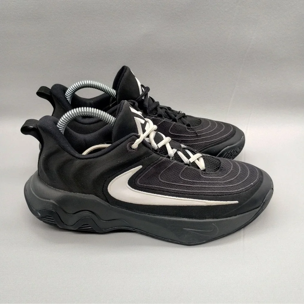 Nike Giannis Immortality 4 GS Black‎ White Basketball Shoes FZ6734-001 Kids 6Y